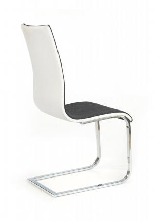 Jedálenská stolička K105 grafit / biela Halmar #1 small
