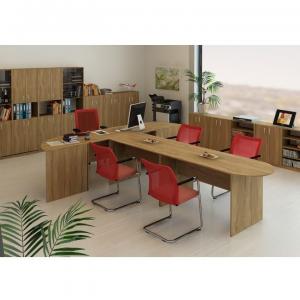 Kancelársky stôl s oblúkom TEMPO AS NEW 022 bardolino tmavé Tempo Kondela #3 small