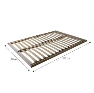 Vyklápací lamelový rošt BASIC FLEX FRONT Tempo Kondela 90 x 200 cm #3 small