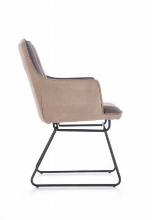 Jedálenská stolička K271 sivá Halmar #3 small