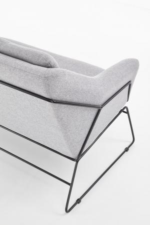 Dvojkreslo SOFT 2 XL svetlosivá Halmar #3 small