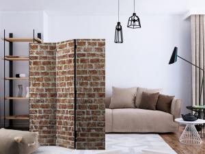 Paraván Brick Space Dekorhome 135x172 cm (3-dielny) #1 small