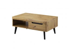 Konferenčný stolík GLUM NL107, 80x197x56 cm, dub artisan
