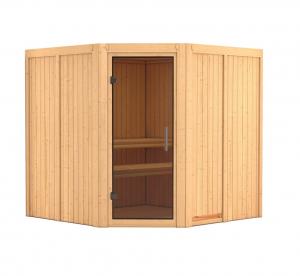 Interiérová fínska sauna 196 x 196 cm Dekorhome #2 small