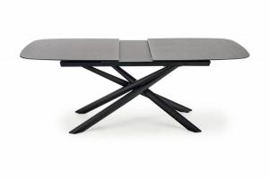 Rozkladací jedálenský stôl CAPELLO 180/240 cm sivá / čierna Halmar #3 small