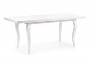 Jedálenský rozkladací stôl MOZART biela Halmar 140-180x80x75 cm