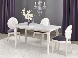 Jedálenský rozkladací stôl MOZART biela Halmar 140-180x80x75 cm #1 small