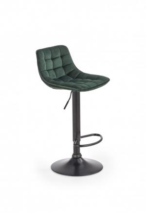 Barová stolička H-95 Halmar Tmavo zelená