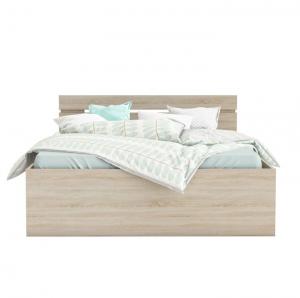 TEMPO KONDELA Michigan 140 manželská posteľ s úložným priestorom dub sonoma #1 small