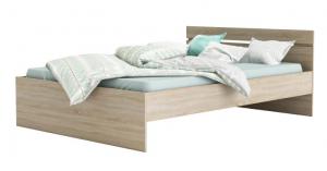 TEMPO KONDELA Michigan 140 manželská posteľ s úložným priestorom dub sonoma #2 small