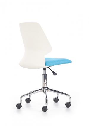 HALMAR Skate detská stolička na kolieskach modrá / biela #2 small