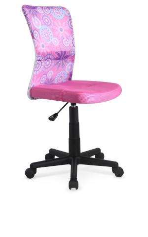 Detská stolička: HALMAR DINGO HALMAR - poťahový materiál: DINGO - Ružová