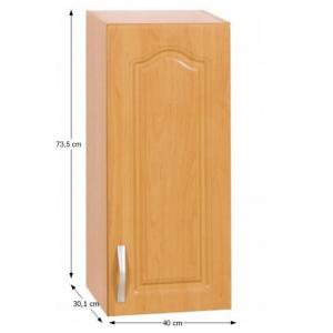 Horná skrinka LORA MDF NEW KLASIK W40 / 735 jelša Tempo Kondela L´avé #1 small