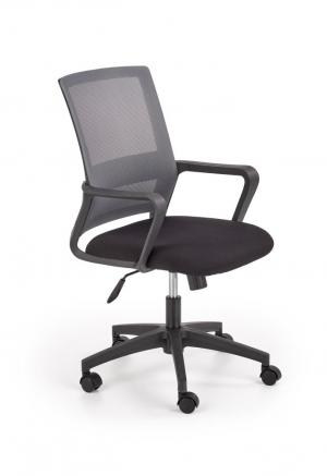 Kancelárska stolička MAURO čierna / sivá Halmar #1 small