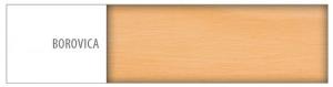 Drewmax Posteľ - masív LK126 | 80cm borovica Drevo: Borovica
