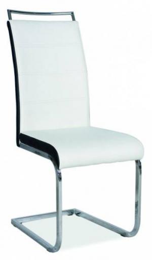 Signal Jedálenská stolička H-441 Farba: biela/čierna
