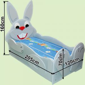Artplast Detská posteľ Zajac Prevedenie: zajac 200 x 90 cm #2 small