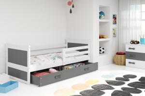 BMS Detská posteľ RICO 1 / BIELA 190x80 Farba: Biela #3 small