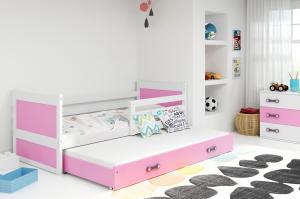 BMS Detská posteľ RICO 2 / BIELA 190x80 Farba: Biela #2 small