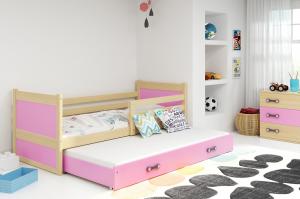 BMS Detská posteľ RICO 2 / BOROVICA 190x80 Farba: Biela #3 small