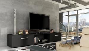 ArtAdr TV stolík ARIDEA / čierna Farba: čierny mat / Ar01