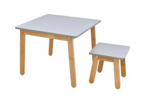 ArtBel Detský set stôl & stolička WOODY Farba: Biela #2 small