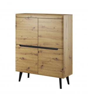Piaski Komoda Nordi NK107 Farba: Biela #1 small