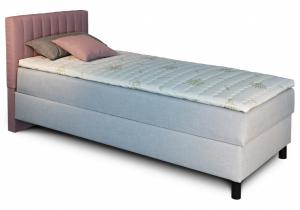 ArtND Čalúnená posteľ NOVO s krátkym čelom, Ľavá varianta Rozmer.: 80 x 200 cm