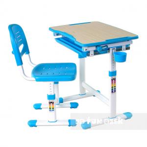Fundesk Rastúci stôl PICCOLINO + stolička Farba: Modrá