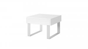 ArtElb Konferenčný stôl CALABRINI malý Farba: Biela / biely lesk