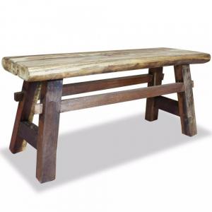 Lavica 100 cm hnedá Dekorhome