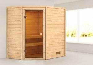 Interiérová fínska sauna 195 x 145 cm Dekorhome #1 small