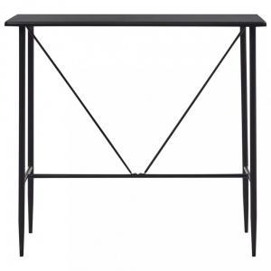 Barový stôl 120x60 cm Dekorhome Čierna #1 small