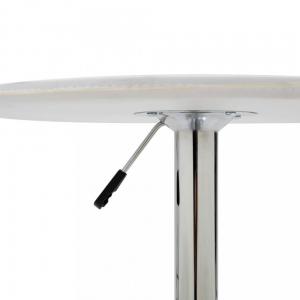 Barový stôl Ø 60 cm Dekorhome Biela #3 small