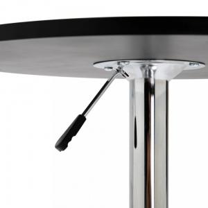 Barový stôl Ø 60 cm Dekorhome Biela #2 small