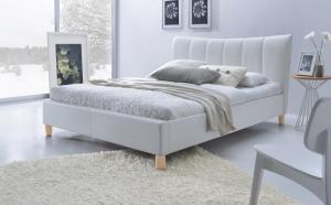 Posteľ SANDY 160 biela Halmar