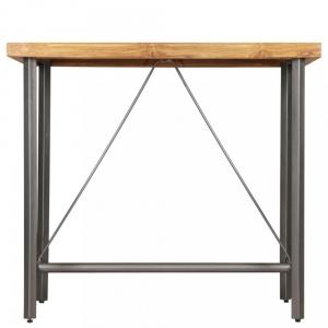 Barový stôl hnedá / čierna Dekorhome 150x70x106 cm #3 small