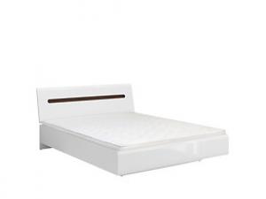 BRW Manželská posteľ: AZTECA TRIO - LOZ/160 Farba: Biela/biely lesk #3 small