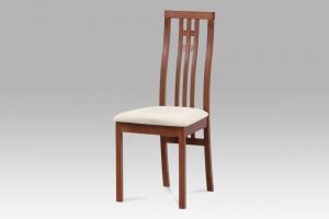 Jedálenská stolička BC-2482 drevo / látka Autronic Čerešňa