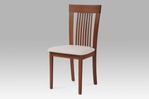 Jedálenská stolička BC-3940 látka / drevo Autronic Čerešňa #2 small