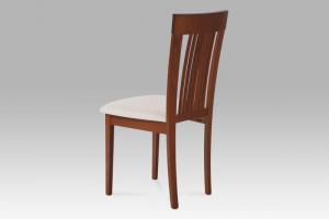 Jedálenská stolička BC-3940 látka / drevo Autronic Čerešňa #3 small