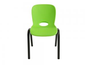 Detská stolička HDPE Dekorhome Zelená #1 small