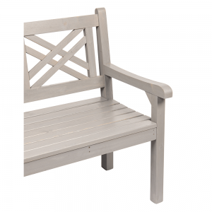 Záhradná drevená lavička FABLA 150 cm sivá Tempo Kondela #1 small