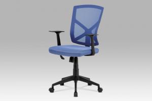 Kancelárska stolička KA-H102 látka / plast Autronic Modrá