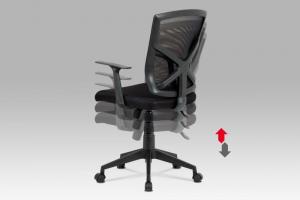 Kancelárska stolička KA-H102 látka / plast Autronic Modrá #3 small