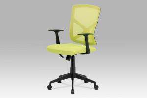 Kancelárska stolička KA-H102 látka / plast Autronic Zelená