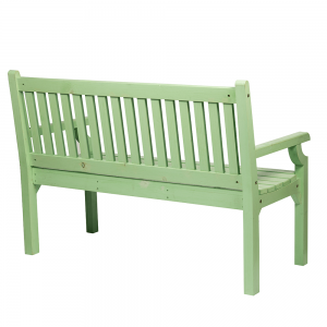 Záhradná lavička KOLNA 150 cm mentolová Tempo Kondela #3 small