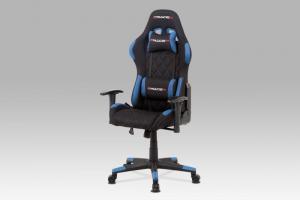 Kancelárska stolička KA-V606 látka / plast Autronic Modrá