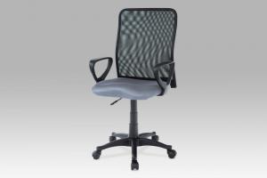Kancelárska stolička KA-B047 látka / plast Autronic Sivá #1 small