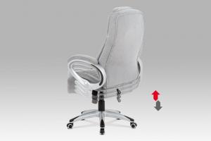 Kancelárska stolička KA-G196 látka / plast AUTRONIC Svetlosivá #3 small